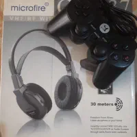 Joystick and Wireless Headphone