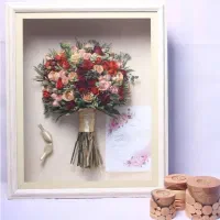 ماندگار کردن دسته گل عروس،...