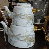 کتری قوری لعابی کارکرده