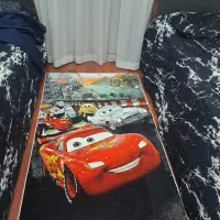 فرش و لوستر ۳شاخه ست مکوئین