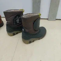 چهار عددپوتین چرم اصل|کفش و لباس بچه|زرقان, |دیوار