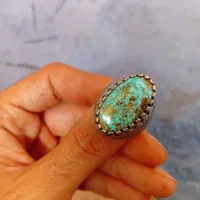 انگشتر و تنه قلیان برنج فروشی