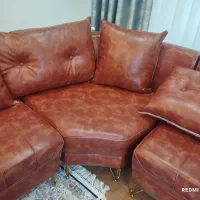 مبل چرم هفت نفره خاص