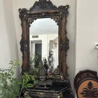 کنسول آینه و ساعت