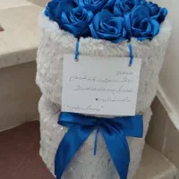 هدیه ماندگار روبانی|گل مصنوعی|اردبیل, |دیوار