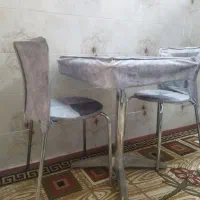 میز ناهار خوری 2 نفره|میز و صندلی غذاخوری|زارچ, |دیوار