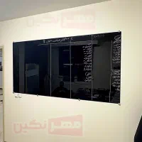 بلک برد تخته وایت برد شیشه ای 100×80 نصب آسان|لوازم التحریر|تهران, شهید رجایی|دیوار