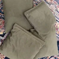 ۴ عدد کوسن سبز یشمی