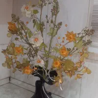 گل مصنوعی طرح کریستال