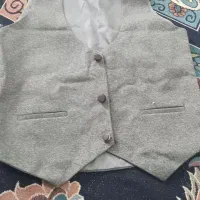 جلیقه کت وپاپیونه