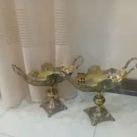 دو عدد شکلات خوری برنز