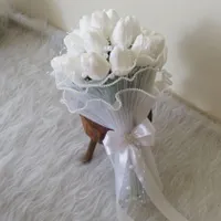 انواع دسته‌گل عروس مصنوعی