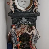 ساعت ایستاده پلی استر آبنما دار