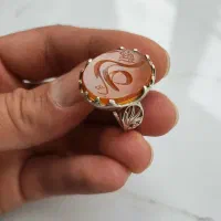 نقره 925،سنگ عقیق بسیار زیبا