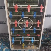 یک عدد فوتبال دستی با پایه