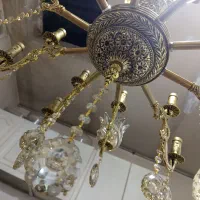 چهار عدد لوستر برنزی قیمت هر یک لوستر 7500 میلیون|لوستر و چراغ آویز|قدس, شهرقدس|دیوار