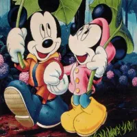 فرش طرح میکی ماوس