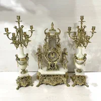 ساعت شمعدان خروسی برنز|صنایع دستی و سایر لوازم تزئینی|ری, ملکآباد|دیوار