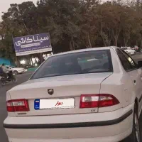 سمند LXمدل85سفید|خودرو سواری و وانت|بوکان, |دیوار