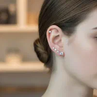 گوشواره نقره|جواهرات|کرمانشاه, |دیوار