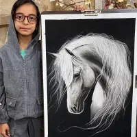 آموزش نقاشی همراه باارائه مدرک|خدمات آموزشی|قم, انسجام|دیوار