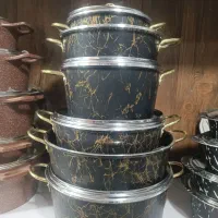 انواع سرویس ماربل طرح سنگ البرز کالا|ظروف پخت‌وپز|شیراز, عادل آباد|دیوار