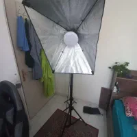 سافت باکس پرتابل + ویدیو لمپ