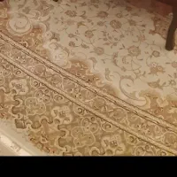 دوعدد فرش ماشینی ابریشم بافت