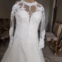 لباس عروس سفید و رنگی|لباس|اصفهان, شفق|دیوار