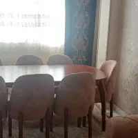 میزناهارخوری ۸نفره ومبلمان ۷نفره