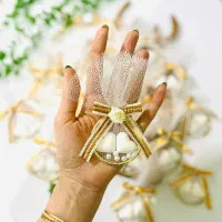 گیفت عروسی حلقه دوقندی