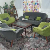 یک دست  مبل ۷نفره با عسلی|مبلمان خانگی و میز عسلی|اندیشه, شهرک مریم|دیوار