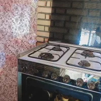 گاز چهار شعله فر دار|اجاق گاز و لوازم برقی پخت‌وپز|کیاشهر, |دیوار