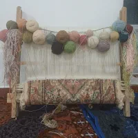 فرش نیمه کاره