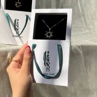 پلاک طلای ۱۸ عیار سبک و کادویی|جواهرات|کرمانشاه, |دیوار