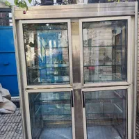 یخچال ۴ درب استیل صنعتی موتور اصل|فروشگاه و مغازه|تهران, شمیران‌نو|دیوار