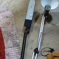 2عدد چراغ میز کار  بلندی 1متر