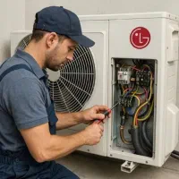 نصب کولر دوتیکه و سرویس و گازگیری