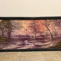 قاب عکس با طرح طبیعت برجسته|تابلو، نقاشی، عکس|تهران, استقلال|دیوار