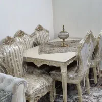 میز ناهار خوری 6نفره|میز و صندلی غذاخوری|اسلام‌شهر, شهرک مهدیه|دیوار