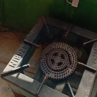 اجاق گاز بزرگ دو شعله