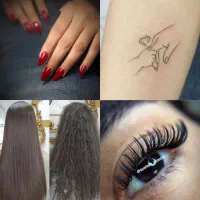 آف کاشت ناخن و مژه،تتو،کراتین