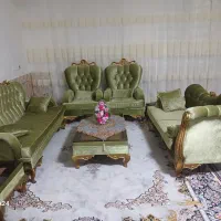 مبل ۷نفره ونهارخوری ۸نفره سالم درحدنو