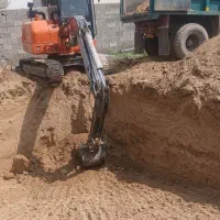 مینی بیل بابکت خاور حمل نخاله