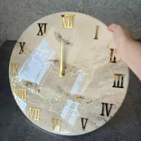 ساعت رزینی کار دست تولید بالا|ساعت دیواری و تزئینی|تهران, بازار|دیوار