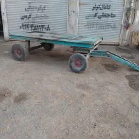 تریلی چهار چرخ تراکتور مناسب ژنراتور موتور برق|ماشینآلات صنعتی|میاندوآب, |دیوار