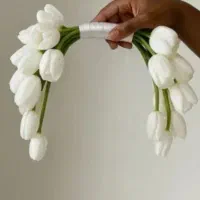 دسته گل عروس|گل مصنوعی|زابل, |دیوار