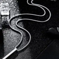 گردنبند مکعب عشق نقره ای.پرداخت درب منزل