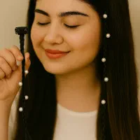 ریسه ی مرواریدی برای تزیین مو|زیورآلات و اکسسوری|فولادشهر, B5|دیوار