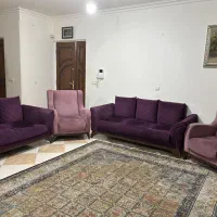ست مبلمان + میز وسط و میز عسلی